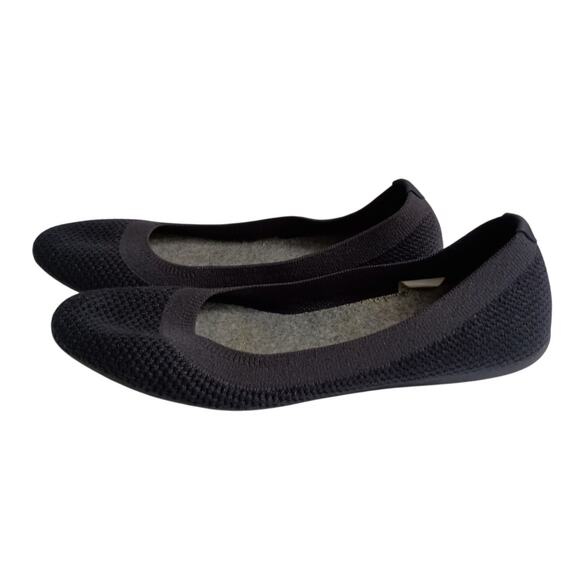 Allbirds Treebreezers women's navy blue knit ballet flats size 8 - Picture 1 of 9